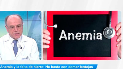 La anemia y la falta de hierro