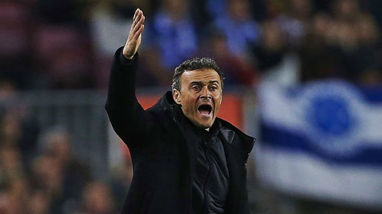 Luis Enrique: "La fortuna ha estado con nosotros, no hemos merecido el resultado"