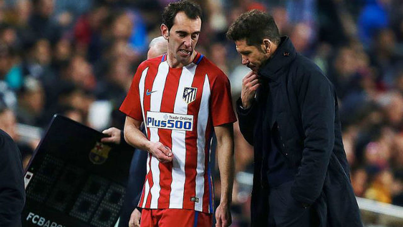 Godín: "Conozco al Cholo y le he visto falto de energía"