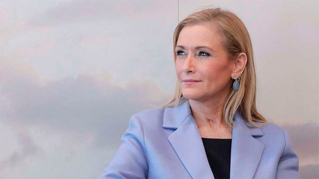 La presidenta de la Comunidad de Madrid, Cristina Cifuentes