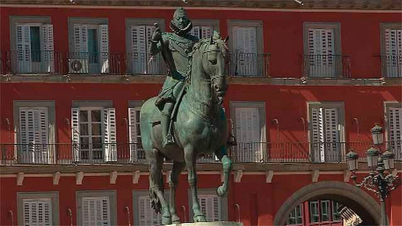 Estatua de Felipe III en la plaza Mayor