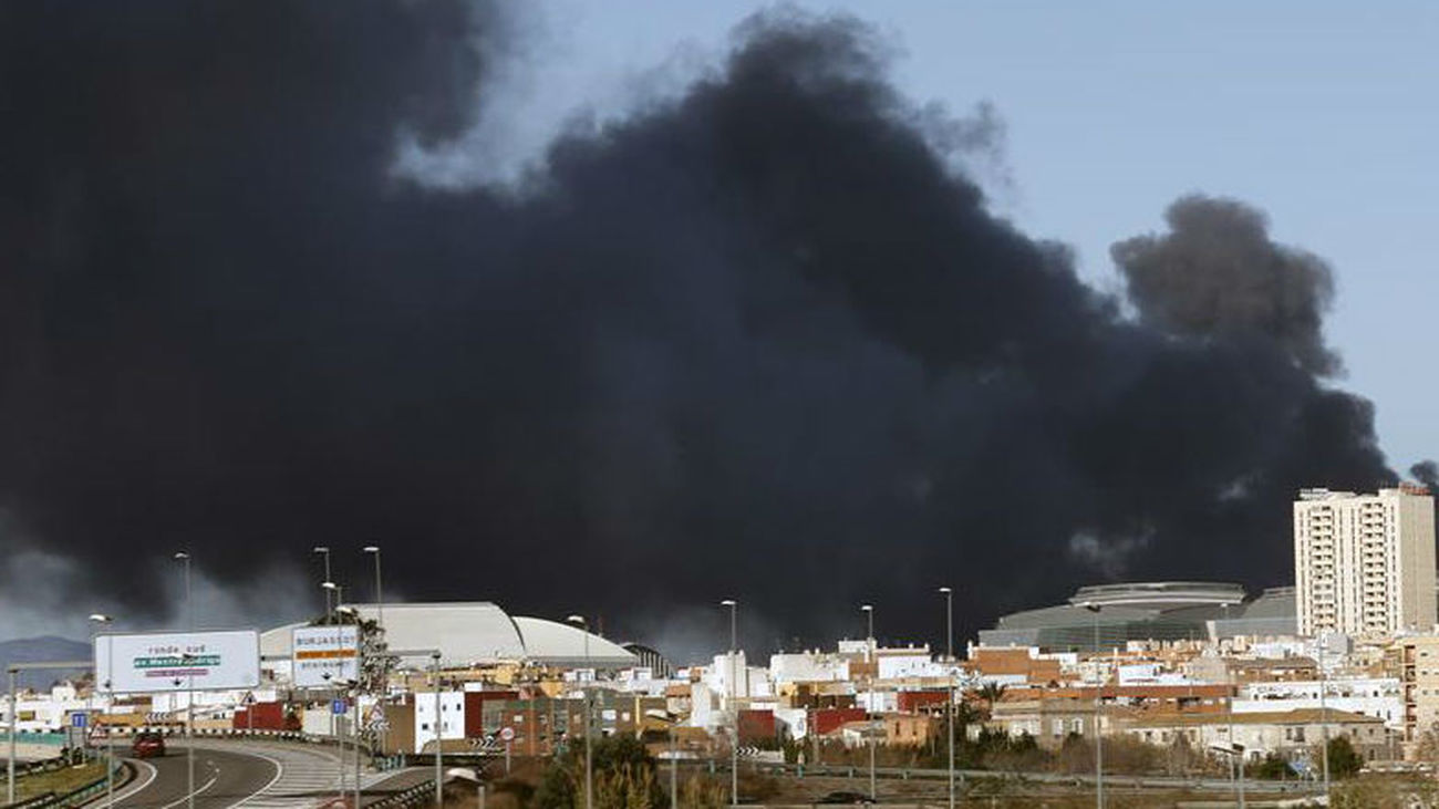 Incendio en Paterna