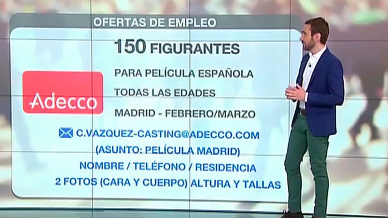 Se necesitan 150 figurantes para película española