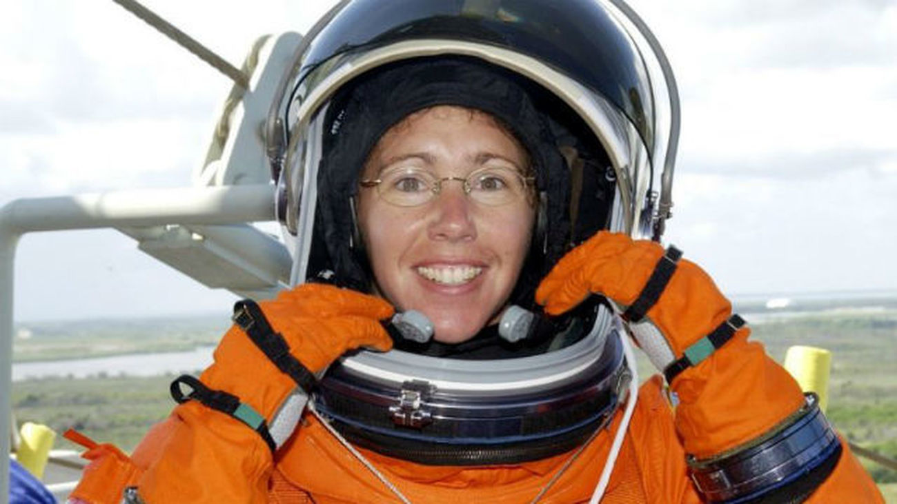 La astronauta Sandra Magnus
