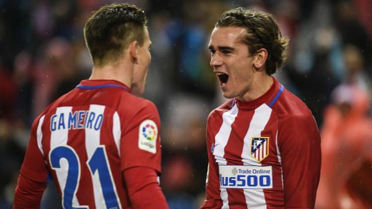 Gameiro y Griezmann