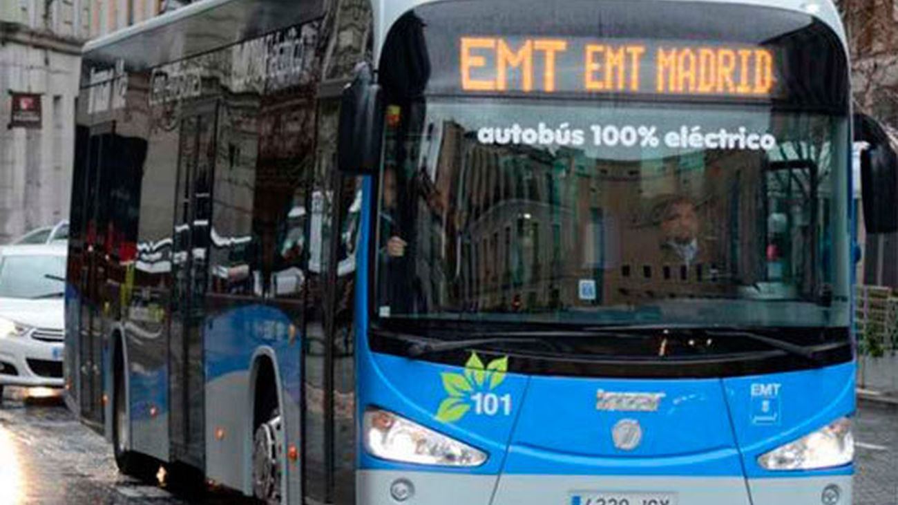 Autobús electrico de la EMT