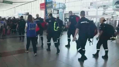 Vuelven a España los militares de la UME que han luchado contra los incendios en Chile