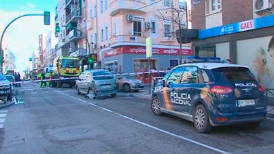Muere el anciano atropellado en Usera por un coche que se dio a la fuga