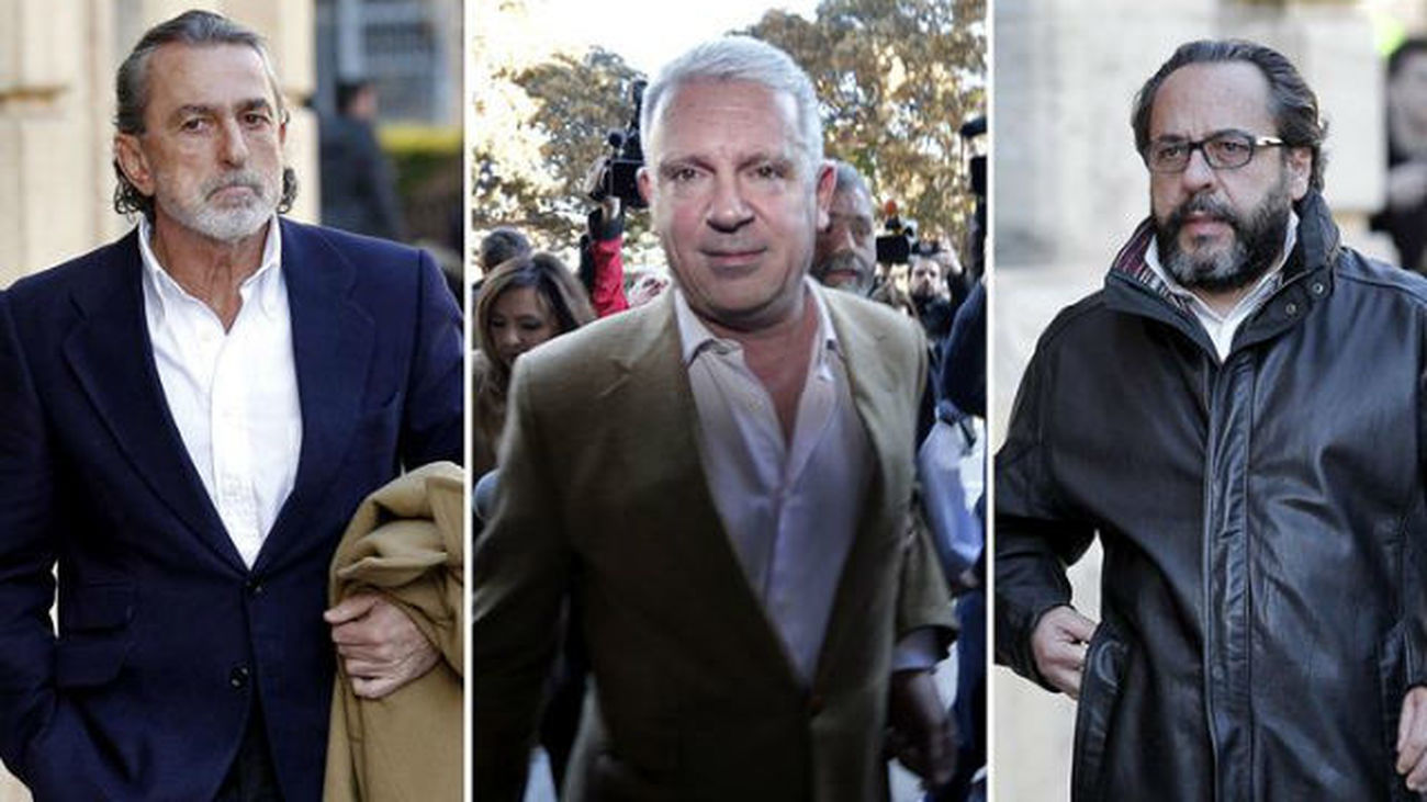 Francisco Correa, Pablo Crespo y Álvaro Pérez "el Bigotes"