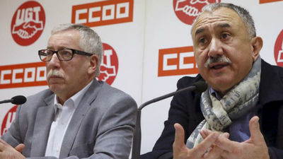 CC.OO. y UGT tras 40 años de su legalización: "Hemos luchado contra el intento de debilitarnos"