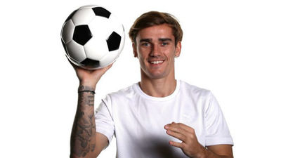 Griezmann es "feliz en el Atlético" y espera ganar títulos en él