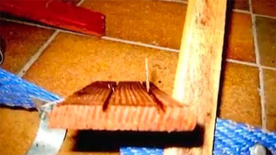 Localizada una trampa punzante para ciclistas en la Casa de Campo