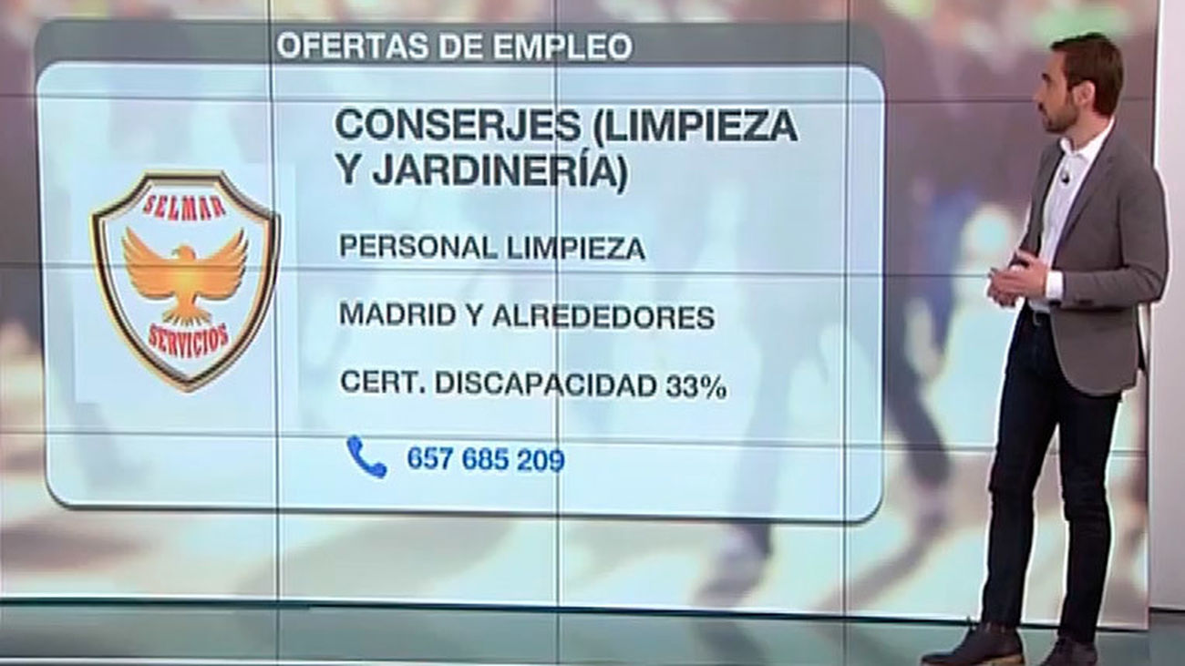 Se necesita personal de limpieza y profesores de Universidad