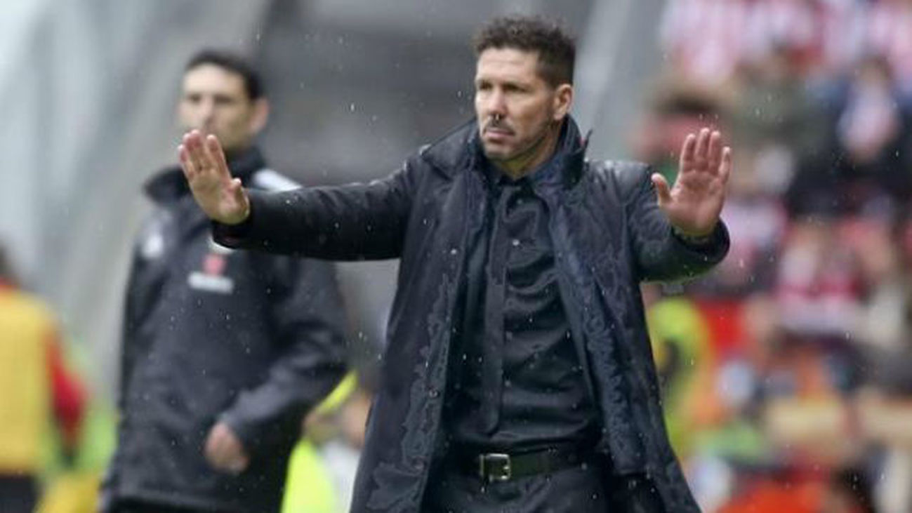 Simeone: "El equipo está sabiendo reaccionar tras goles en contra"