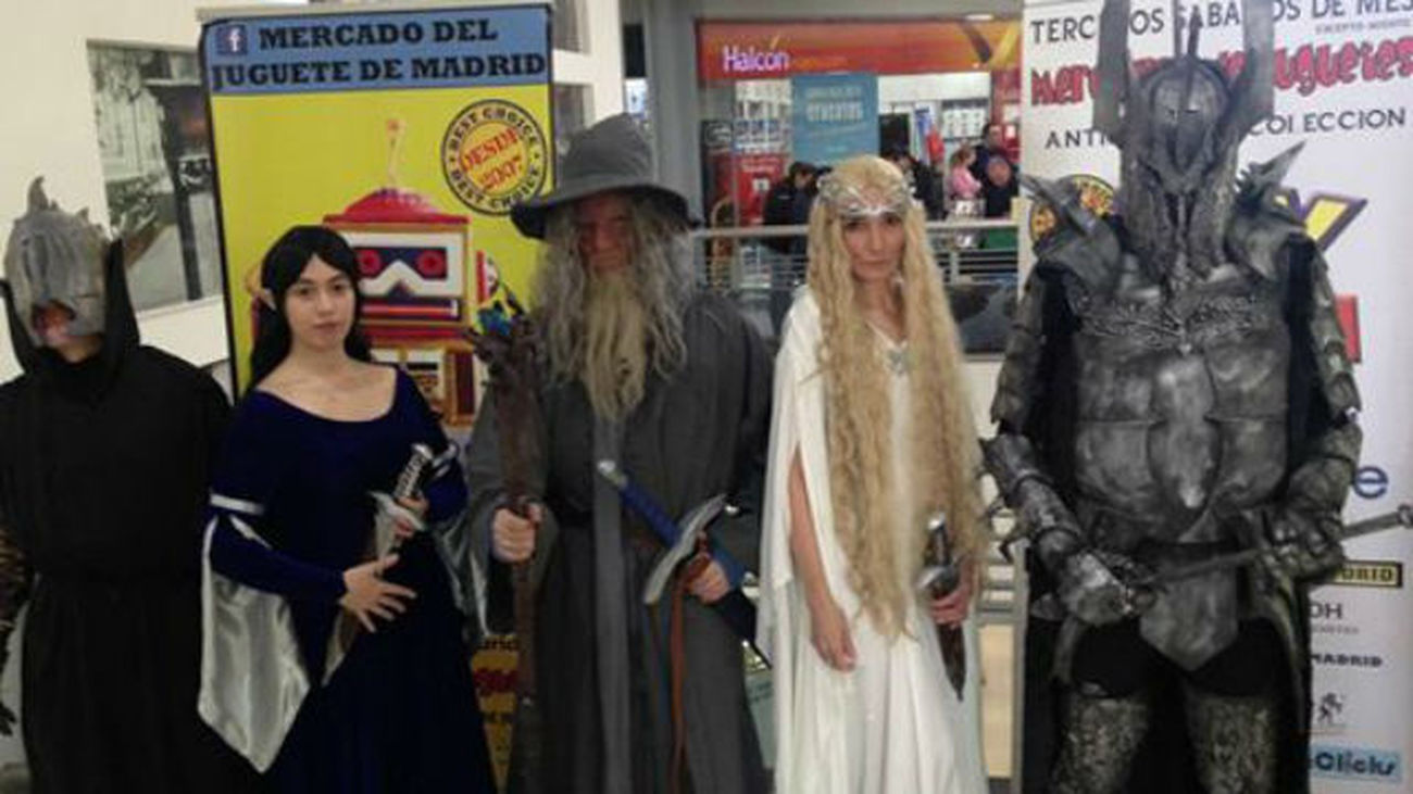 Los personajes de El Señor de los Anillos visitan este sábado el TOY Market Plaza Aluche