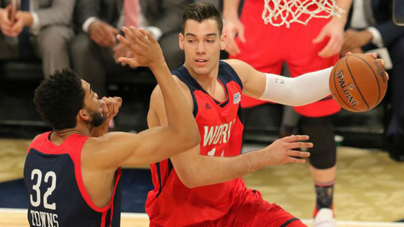 141-150. Willy Hernangómez y Abrines disfrutan del triunfo en el All Star