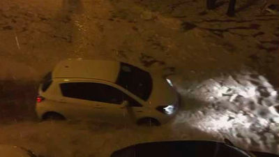 La lluvia ocasiona 200 incidencias en Málaga y deja 130 litros en la capital