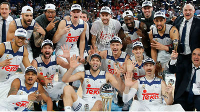 97-95. El Real Madrid conquista su cuarta Copa consecutiva
