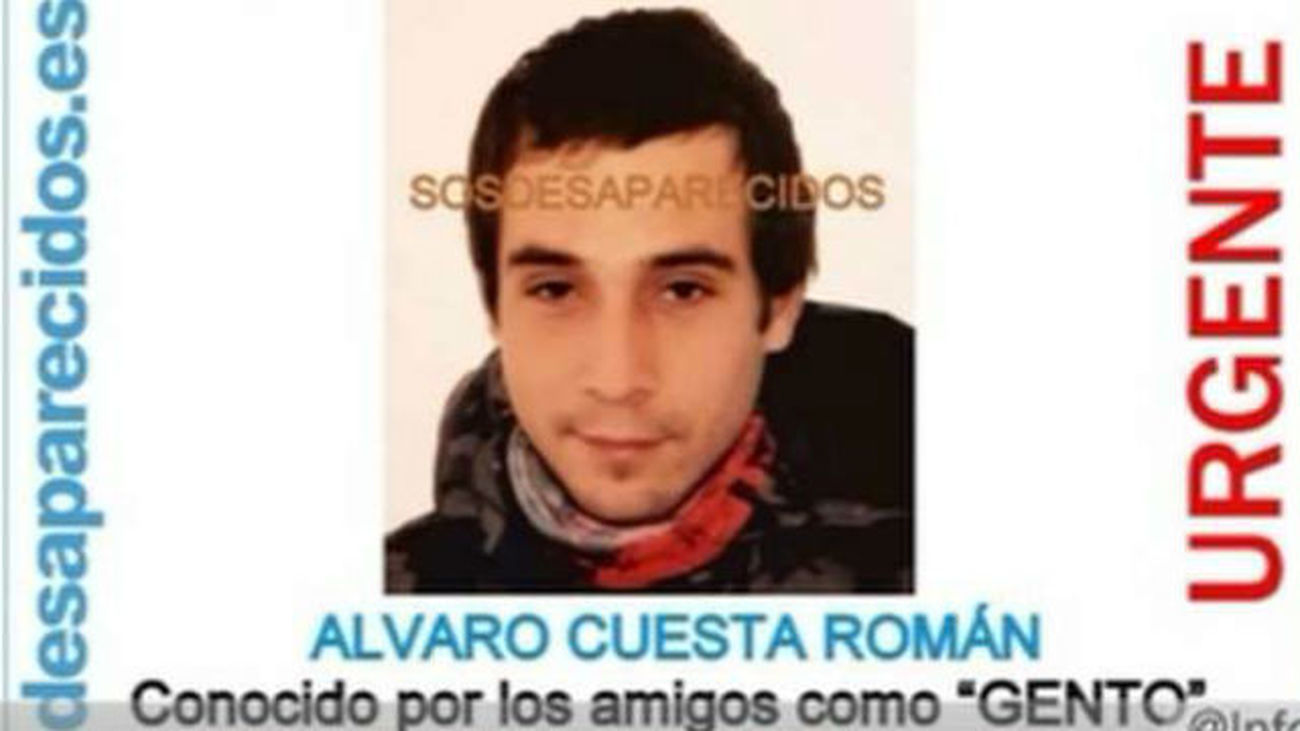 Denuncian la desaparición  de un joven de 22 años en Collado Villalba
