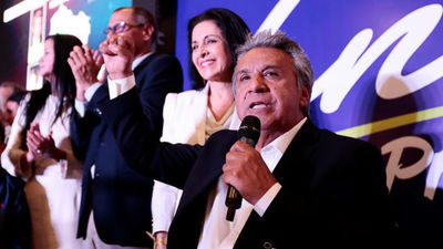 El oficialista Moreno gana elecciones de Ecuador con 87,2 % de actas escrutadas
