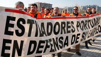 Los estibadores presentan un nuevo preaviso de huelga para 9 días de marzo