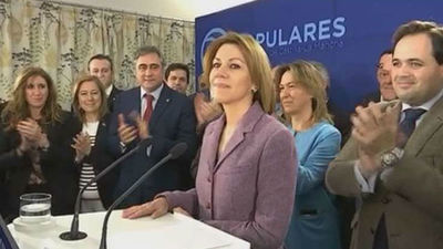 Cospedal anuncia su candidatura para  revalidar la Presidencia del PP de Castilla-La Mancha