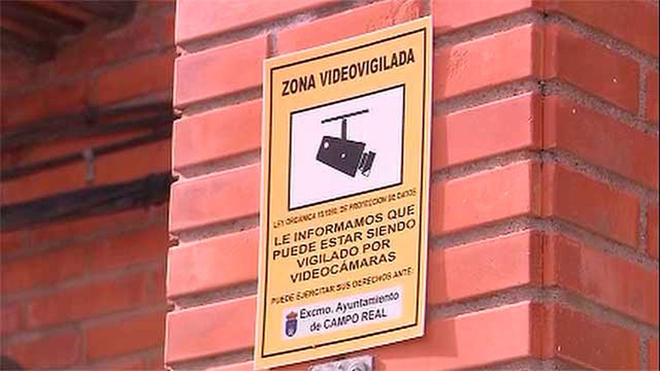 Campo Real videovigilado
