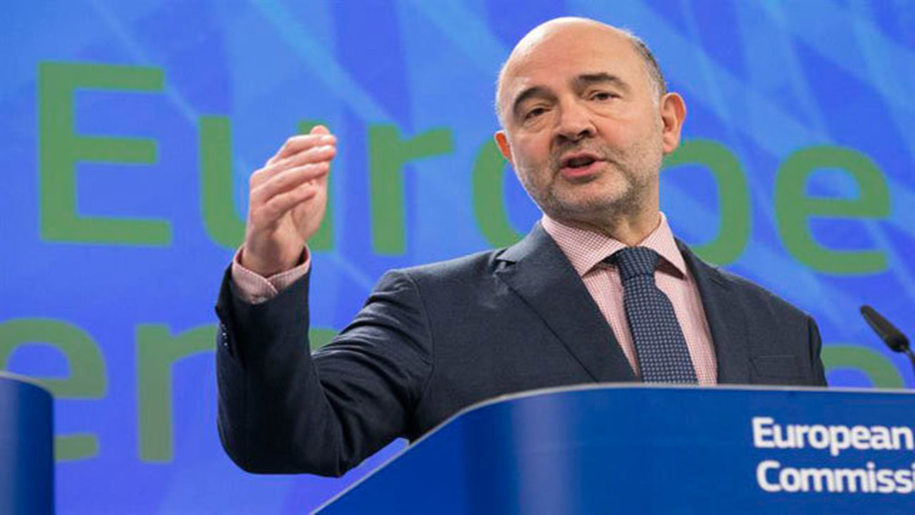 El comisario europeo de Economía y Asuntos Financieros, Pierre Moscovici