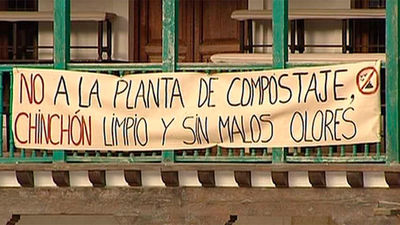 Chinchón se manifiesta contra la construcción de una planta de compostaje de fertilizantes