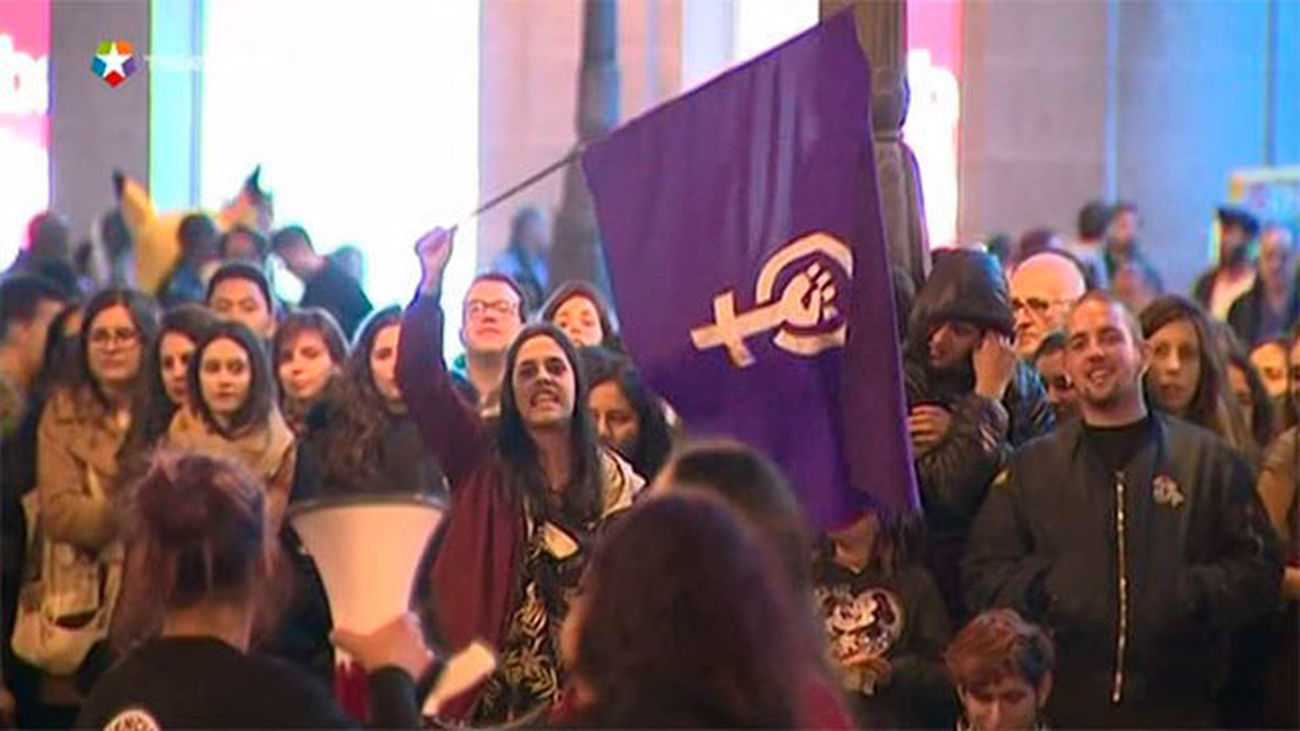 Manifestacion en Sol