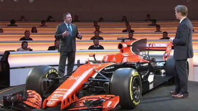 McLaren tiñe de naranja el nuevo MCL32