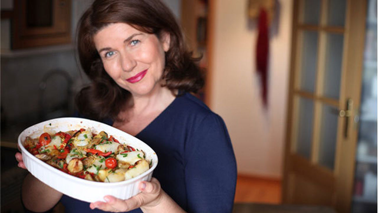 La receta del día: Bacalao horneado con patatas y cherry