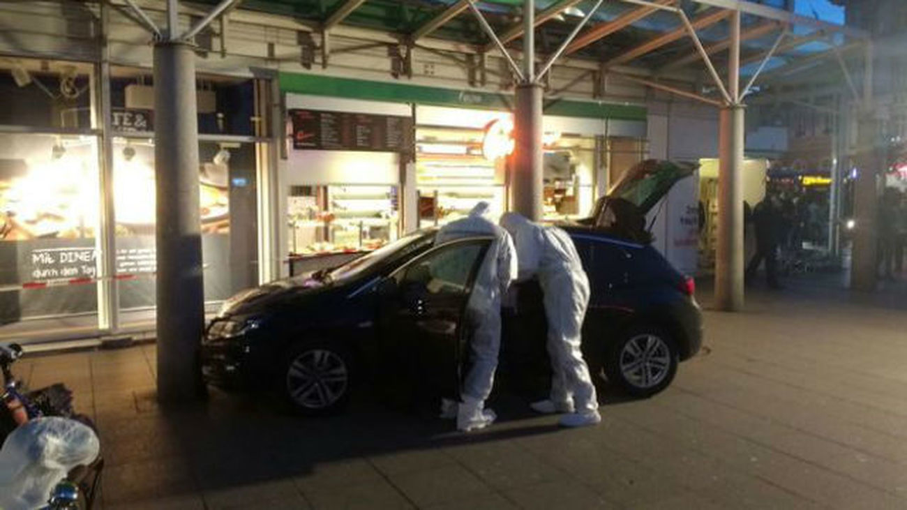 La Policía alemana dispara a un hombre tras un atropello en una zona peatonal