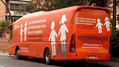 La Audiencia de Madrid permite de nuevo circular al autobús de HazteOír