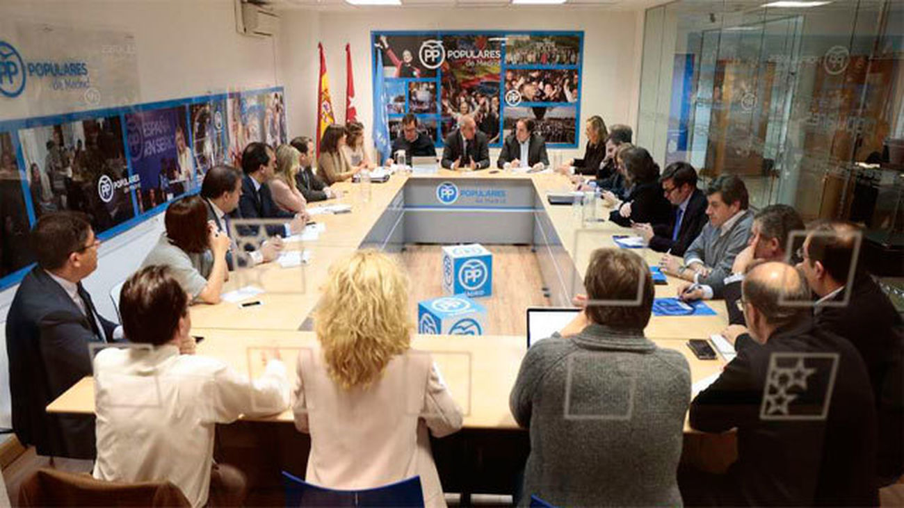 Comisión gestora del PP de Madrid