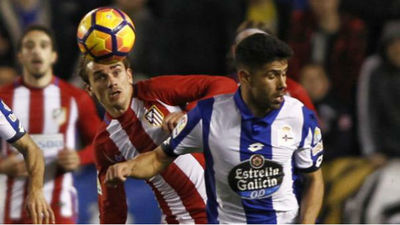El Atlético, contra la crisis frente al Deportivo
