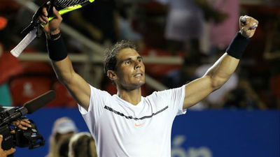 Nadal alcanza las 'semis' de Acapulco