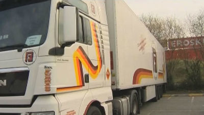 Detenido un asaltante de camiones que se llevó uno con 72 frigoríficos