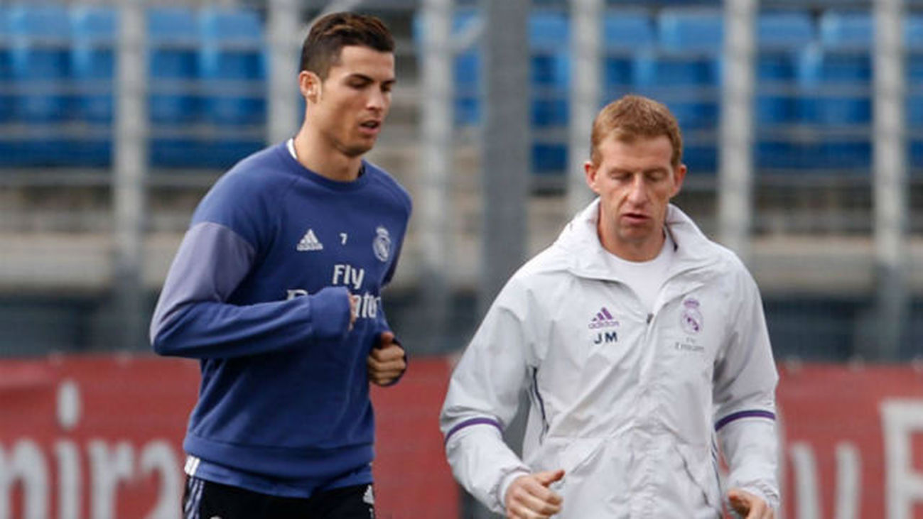 Cristiano Ronaldo sigue al margen a tres días del clásico