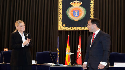Javier Ramos toma posesión como rector de la Rey Juan Carlos