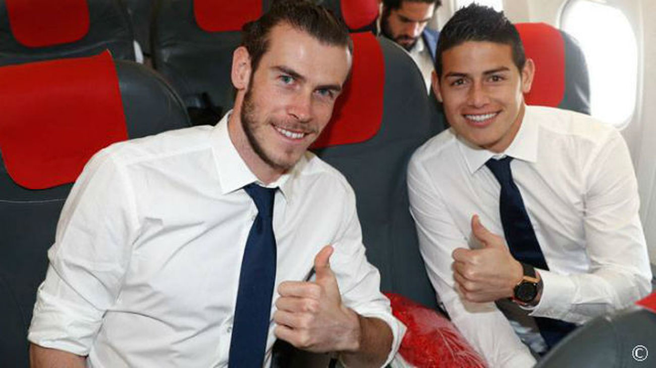 El Real Madrid ya está en Nápoles