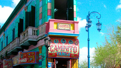 Caminito, corazón del barrio de La Boca
