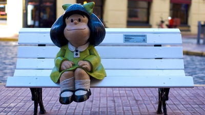 Mafalda, la vecina más popular de San Telmo