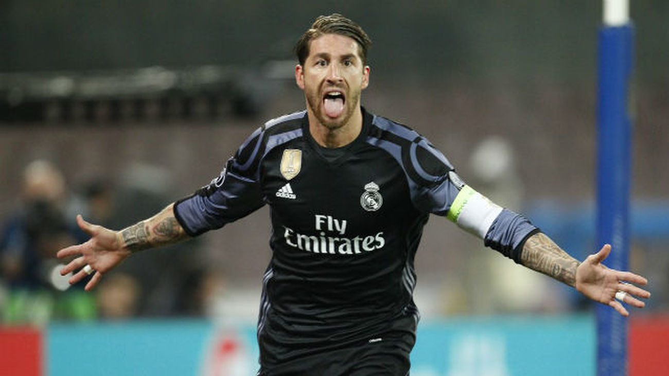 1-3. Sergio Ramos mete al Madrid de cabeza en los cuartos