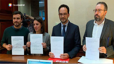 PSOE, Podemos y Ciudadanos se unen para investigar la financión del PP