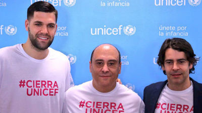 Felipe Reyes, feliz de sumarse a UNICEF