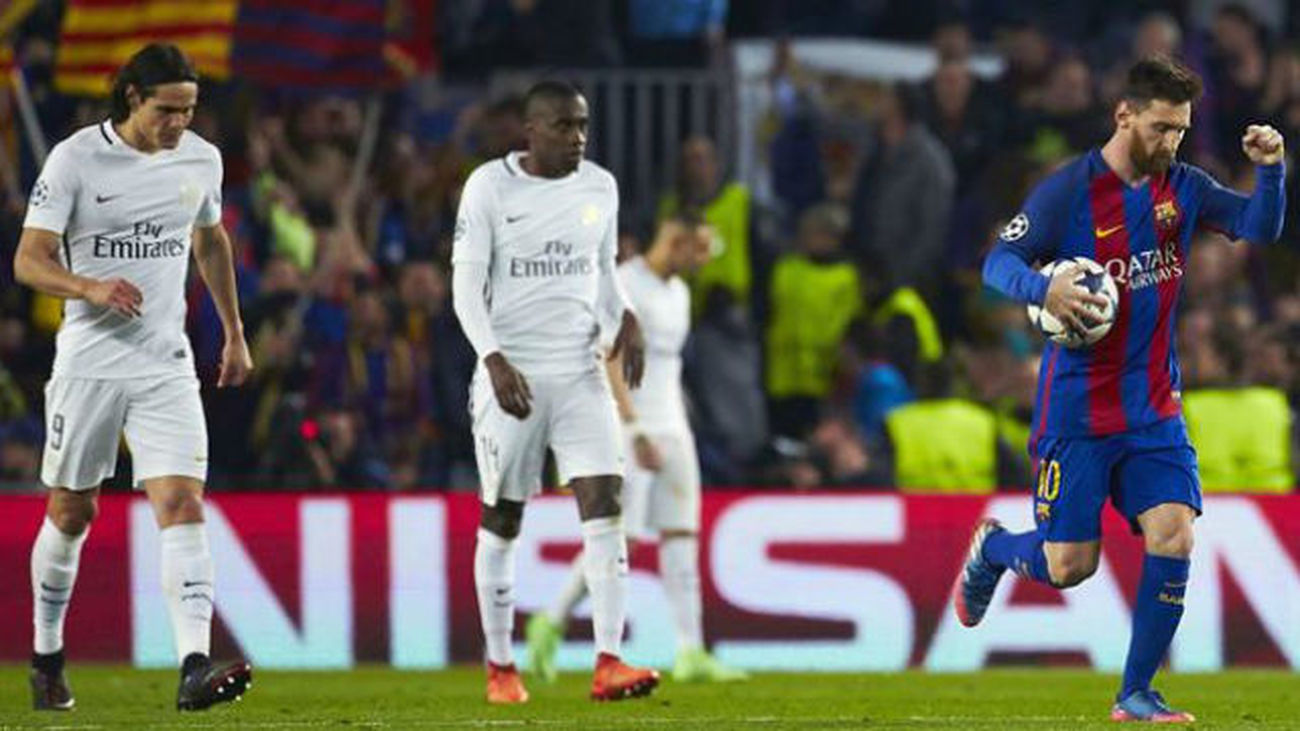 6-1. El PSG y el árbitro regalan la clasificación al Barça