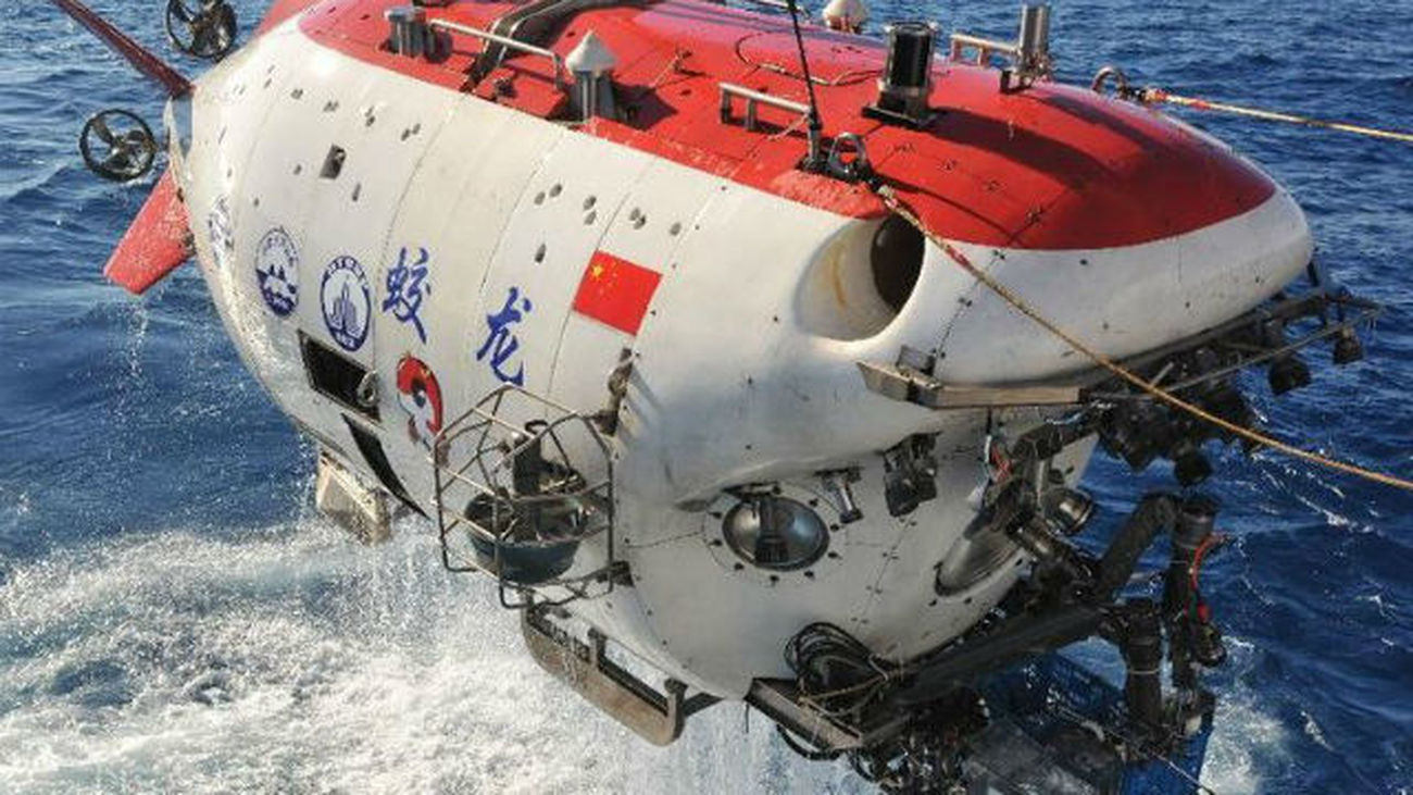 China desarrolla un sumergible capaz de descender al punto más profundo del océano