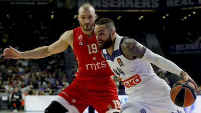 El Madrid busca ante el Estrella Roja una victoria imprescindible