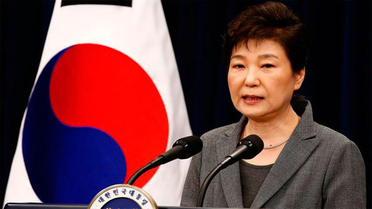 La presidenta surcoreana Park Geun-hye